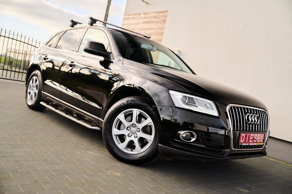 Audi Q5 2.0 TDI 143KM • S-Line • Kolorowa NAVI • LED • Xenon • Zarej w PL