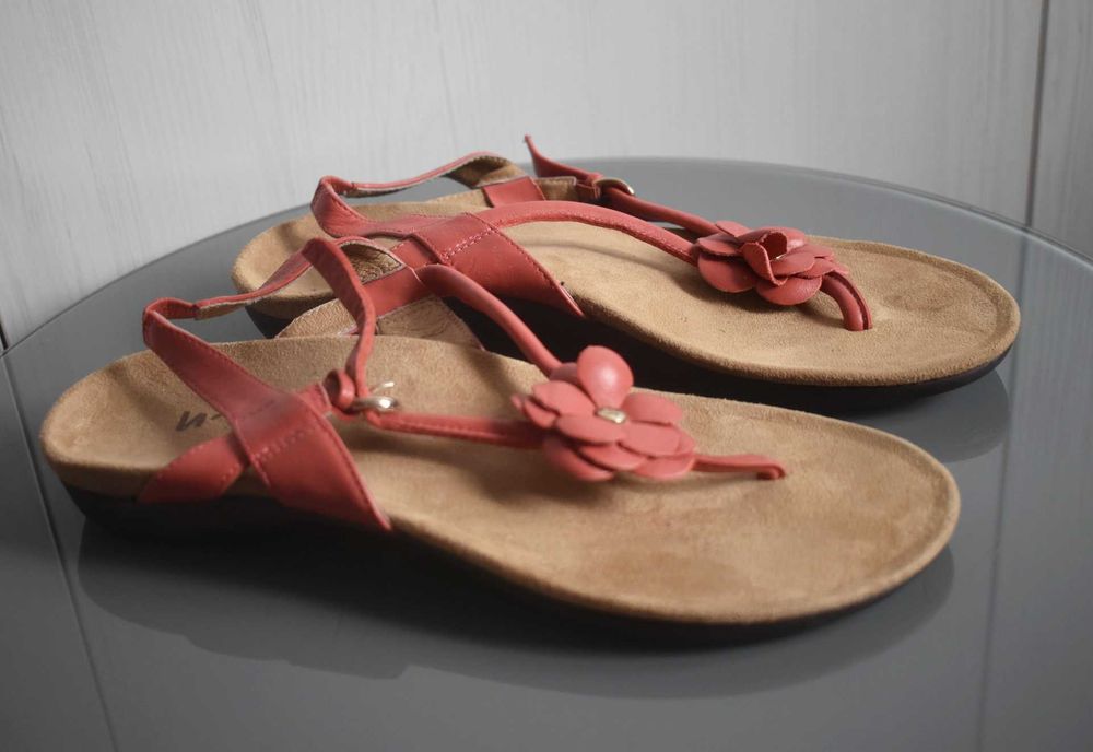 Buty sandały japonki 38 płaskie klapki wygodne Dr. Andrew Weil Orthaheel