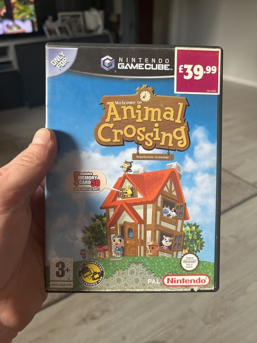 Animal Crossing Nintendo GameCube – wersja PAL + Memory Card 59
