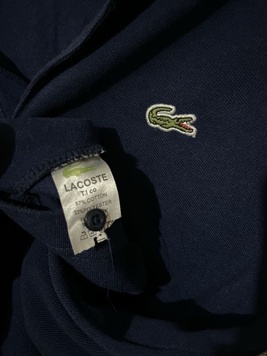 Lacoste сорочка синього коліру