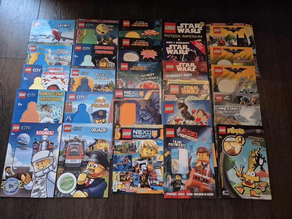 Gazetki Lego City, Batman, Super Heroes, Star Wars gazety