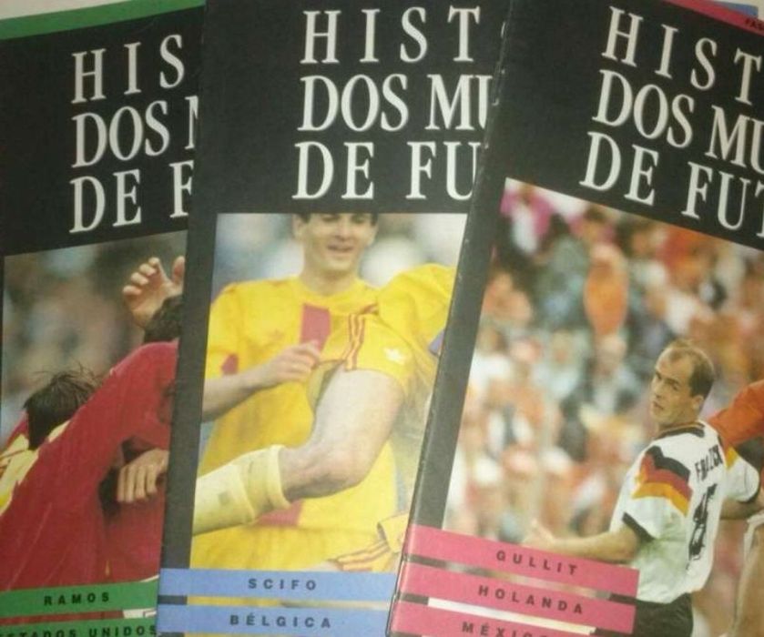 Revistas Histórias dos mundiais de futebol