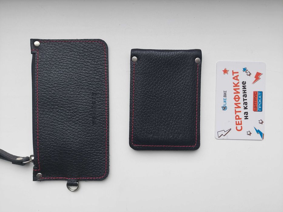 Обкладинка портмоне для документів ID карти кардхолдер шкіра Walltory