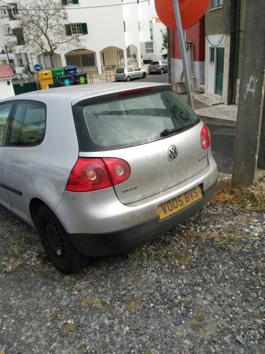 Para choques traseiro golf V 1.6 16v de 2005