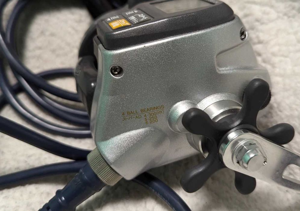 Японская Рыболовная катушка Ryobi рабочая. с коробкой-отличн состояние