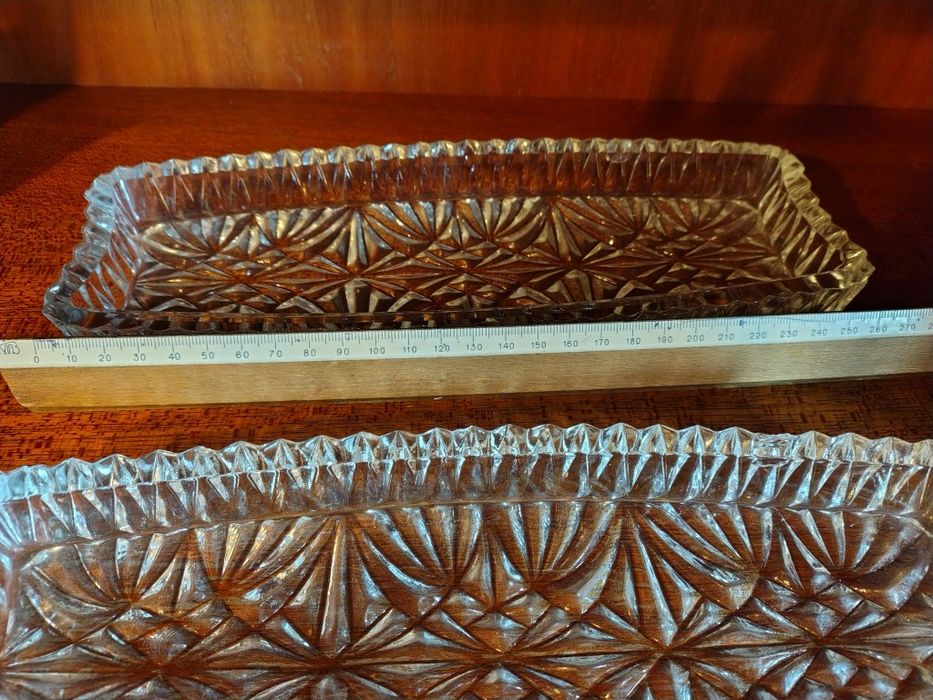 Кришталева тарілка для риби