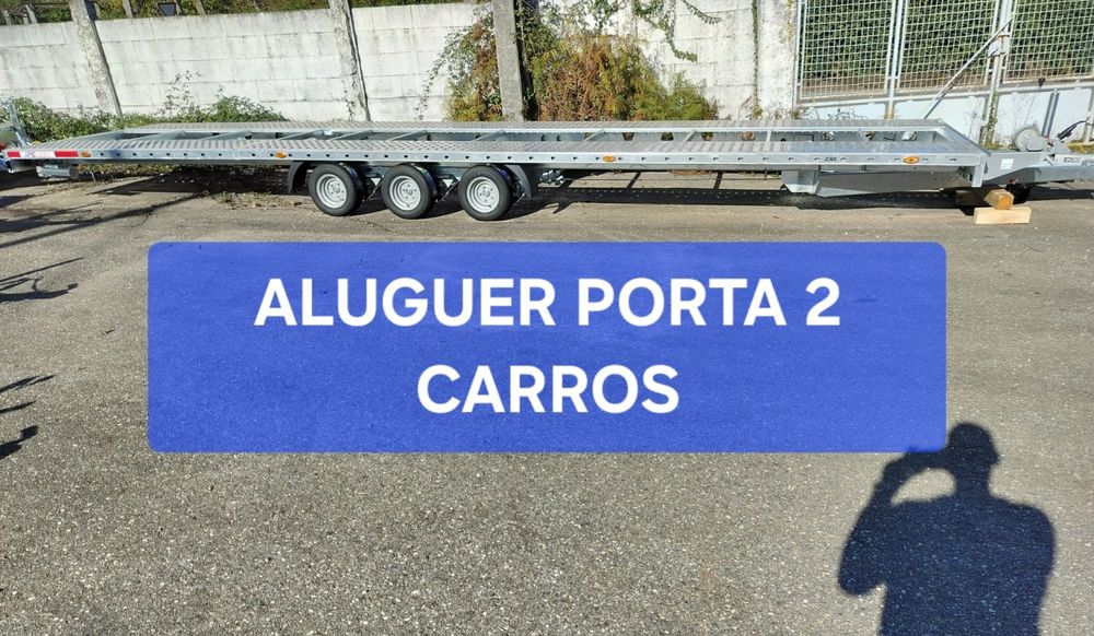 Aluguer de atrelados porta carros