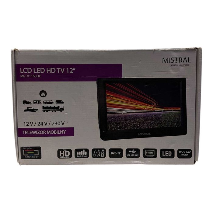Telewizor Mistral MI-TV1160HD LED 12'' Full HD