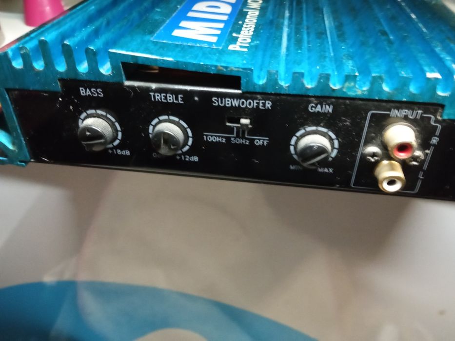 Amplificadores  áudio para carro