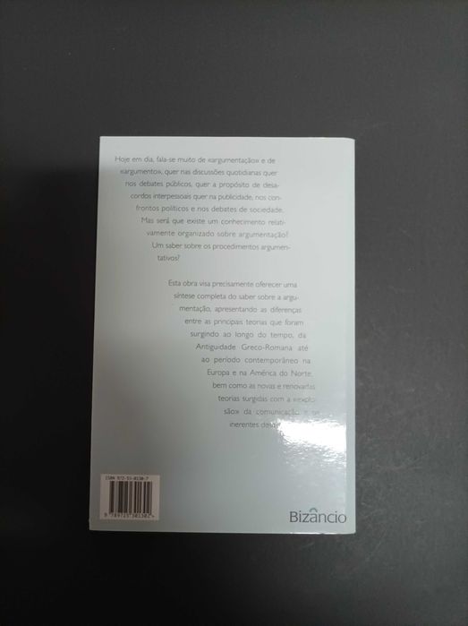 História da Teoria da Argumentação