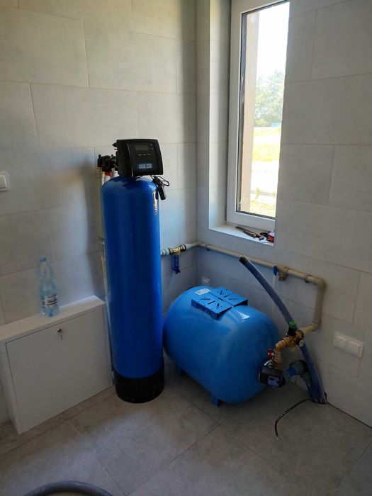 Kompletny zestaw do uzdatniania wody: Odżelaziacz WATER TECHNIC OXY 42 + Zbiornik przeponowy 150L + niezbędny osprzęt
