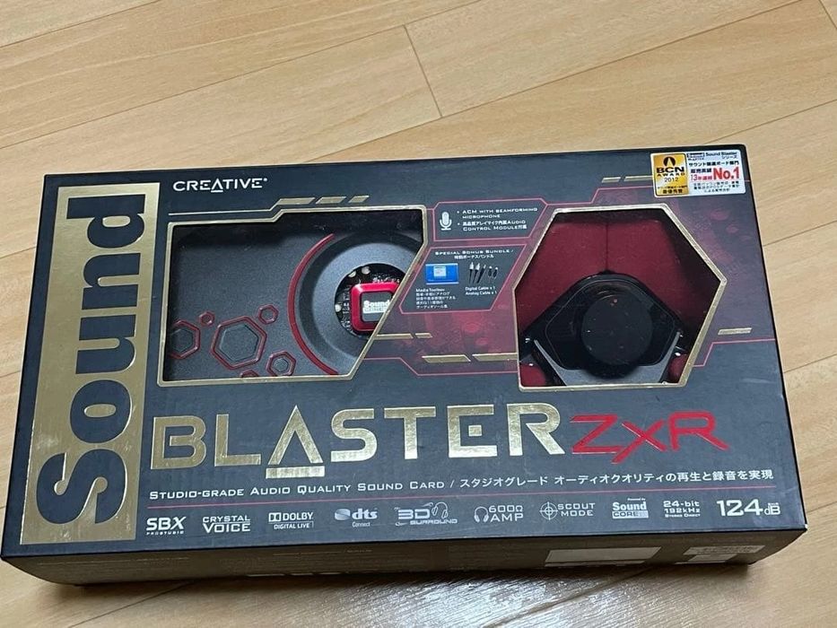 звуковая карта Creative sound blaster ZxR