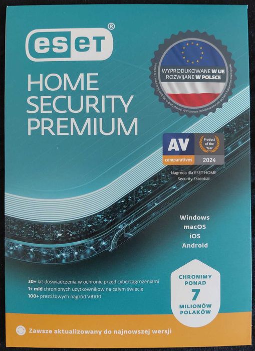 ESET Home Security Premium 2026 3 st. / 12 miesięcy