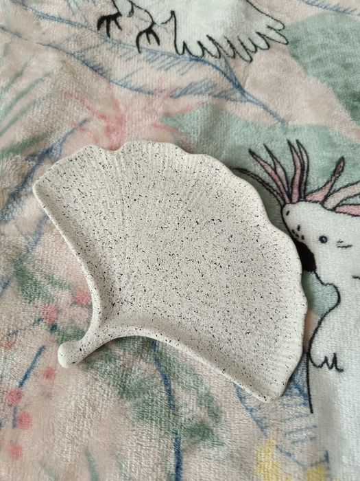 Podstawka wzór granit nakrapiana nowa liść miłorzębu japońskiego