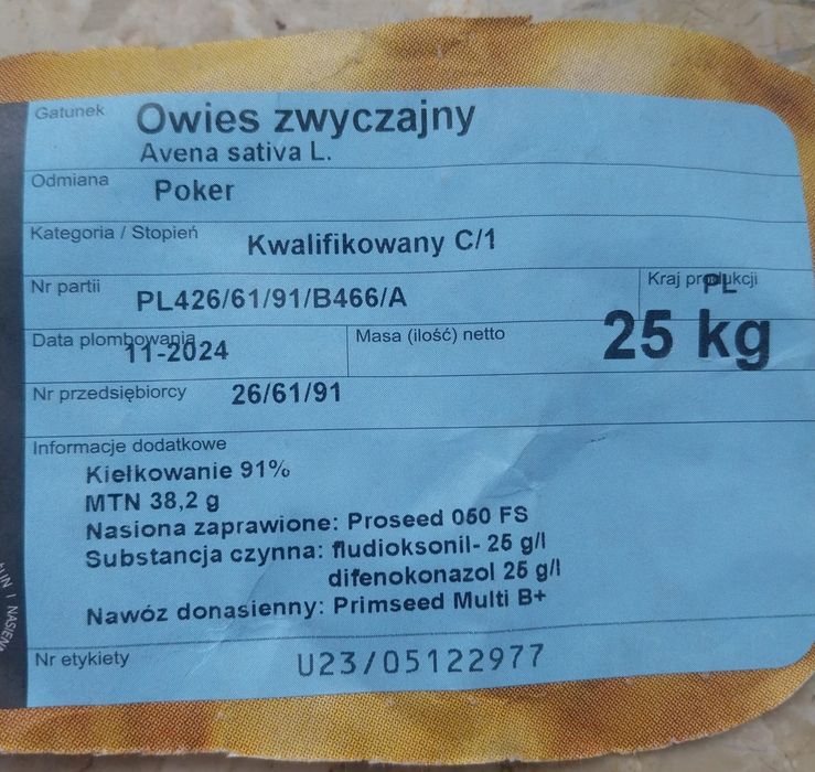 *Owies POKER po centrali 2026*