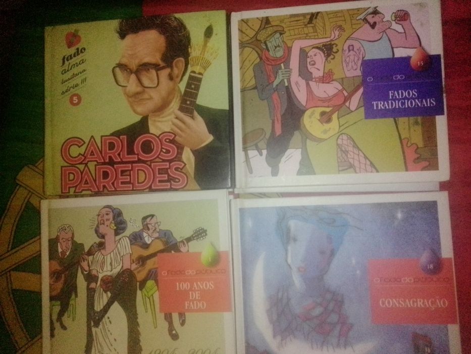 Fados CDs com livro.