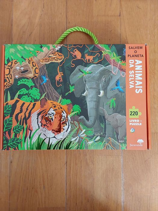 Jungle Animals Puzzle – 220 Pieces