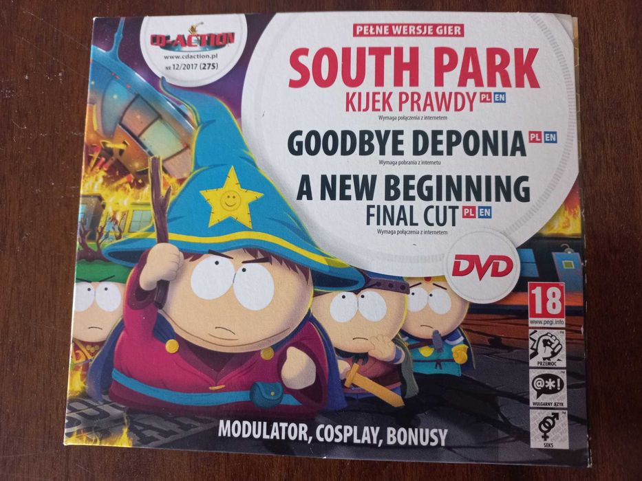 South Park: Kijek Prawdy + 2 gry | Nowe | Pełna wersja | CD-Action