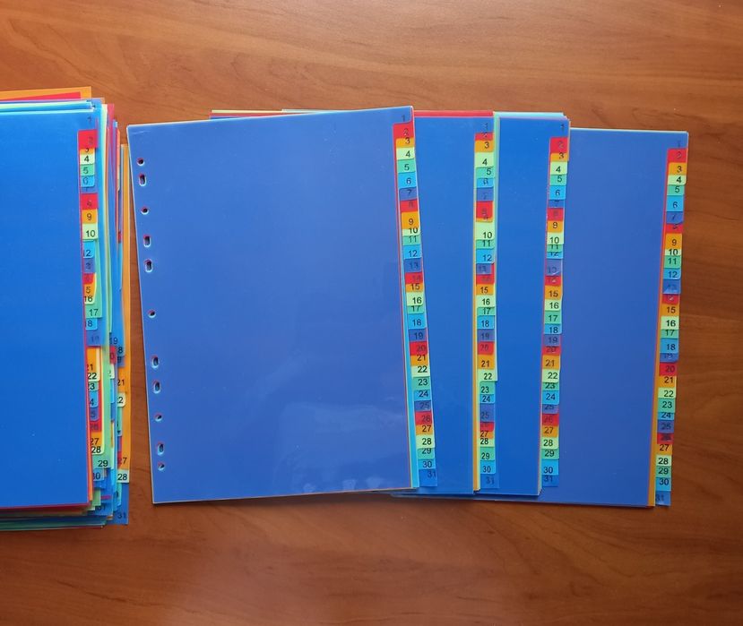 Разделители пластиковые А4-31