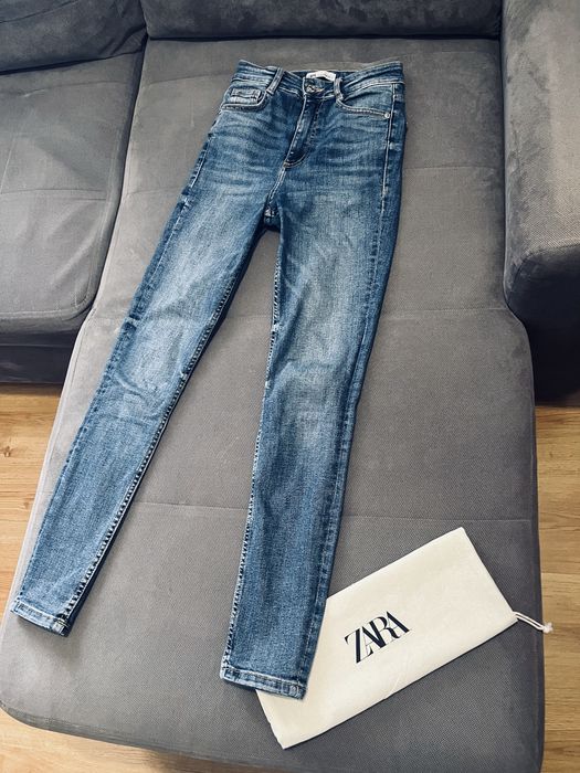 Jeansy rurki damskie rozm xs zara