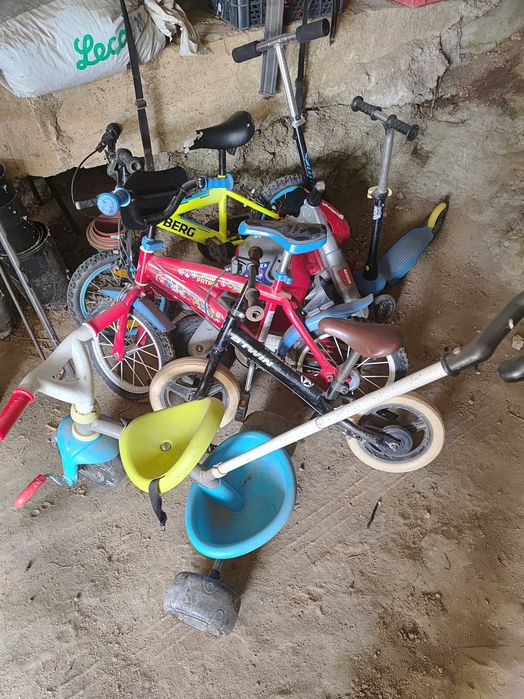 Bicicletas e trotinetes