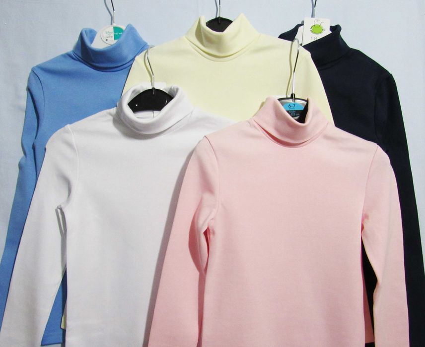 SMIL гольфы с отворотом, стойкой  116-164 без начеса