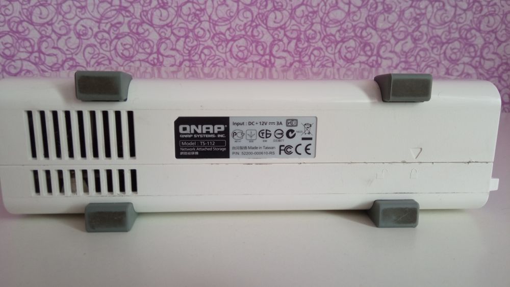 Мережевий накопичувач NAS Qnap TS 112 диск 2 Тб