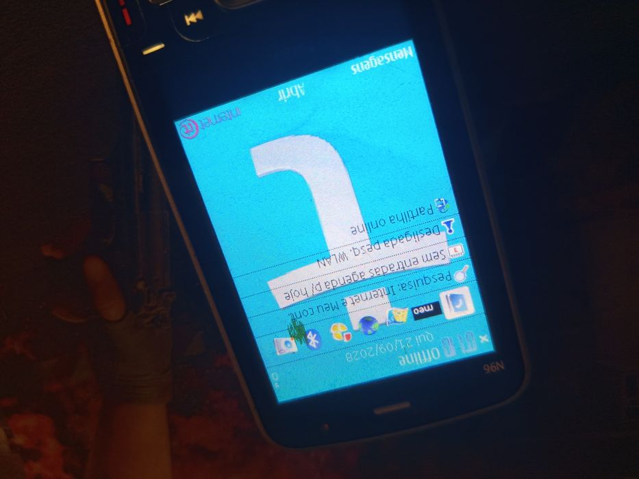 Telemóvel Nokia N96 Testado a Funcionar
