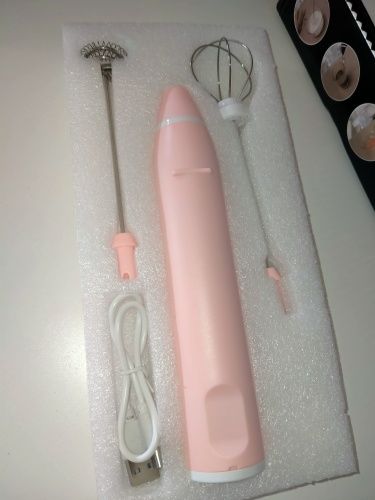 Капучінатор для кави, портативний заряджається від USB міксер пінозбив