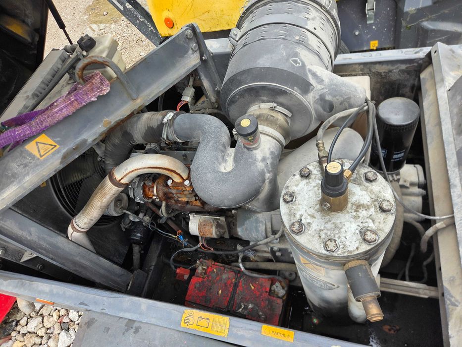 Sprężarka kompresor przewoźny Atlas Copco XAS87KD niezarejestrowana