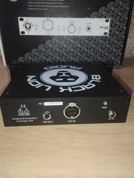 Преамп (preamp) Black Lion Audio B173 mkII (новий аналог NEVE 1073)