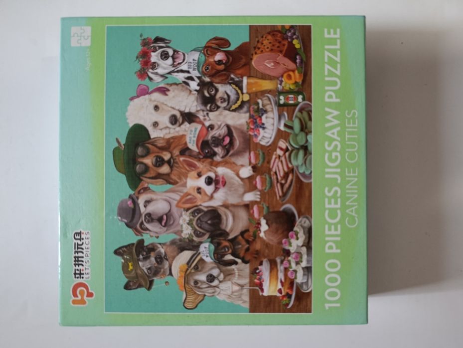 Пазл на 1000 елементів Canine cuties