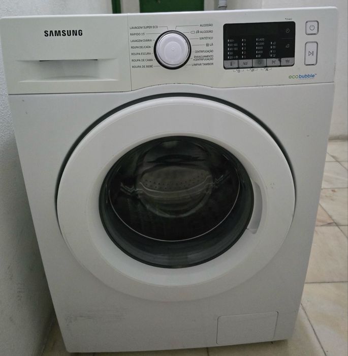 Máquina lavar roupa SAMSUNG ECOBBUBLE