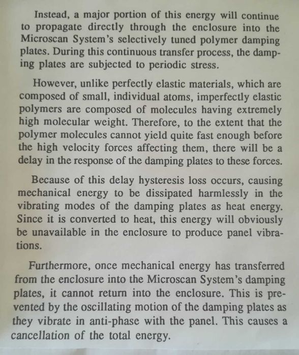 Vibrations...The real story