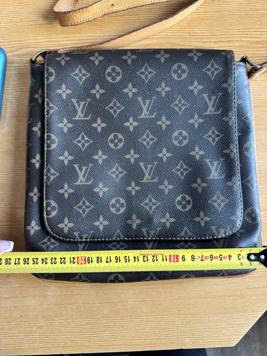 Сумка кросбаді кросбоді барсетка клатч канва і шкіра louis vuitton