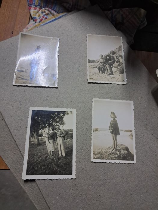 Conjunto quatro fotografias antigas