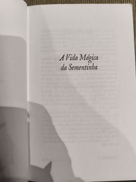 PNL Livro A Vida Mágica da Sementinha de Alves Redol.