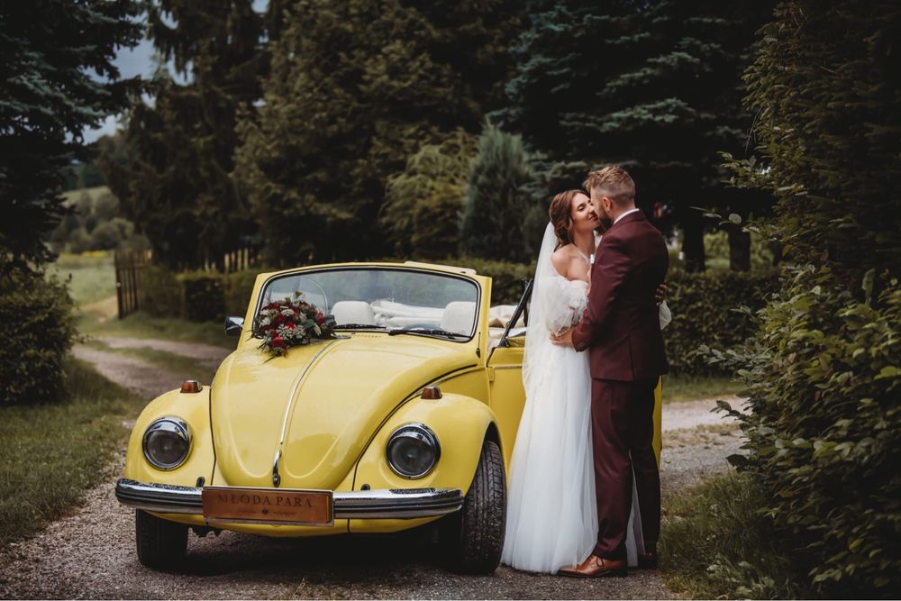 Samochód ,Auto do Ślubu Vw  Garbus Cabrio