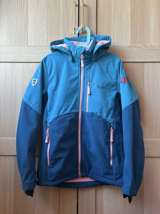Kurtka Trollkids Balestrand softshell 152
