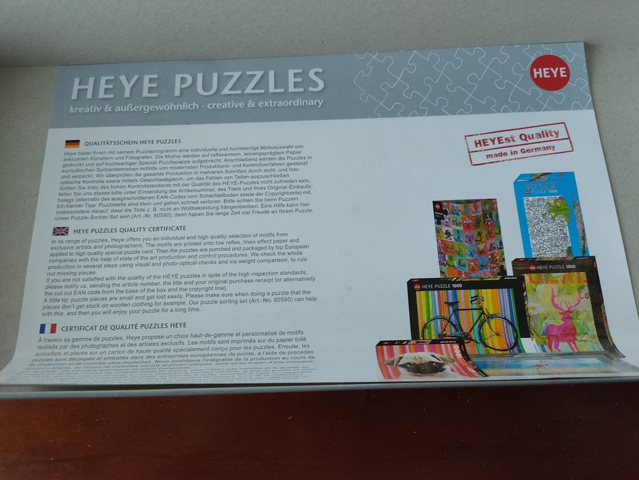 Puzzle panorâmico Heye 94*33cm