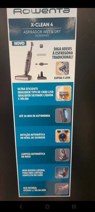 Máquina de Limpeza ROWENTA X-Clean 4 GZ5035WO
