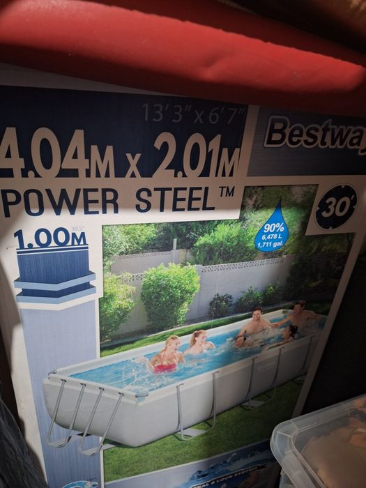 Bomba + Filtro de Areia + Piscina Bestway 4,04m x 2,01m