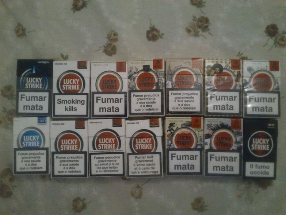 Colecção Maços Tabaco