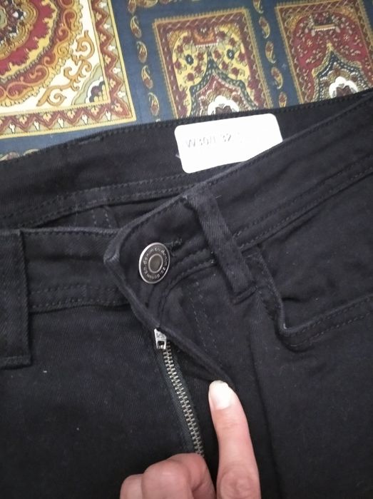 Чорні стрейчеві джинси Denim Co 30/32