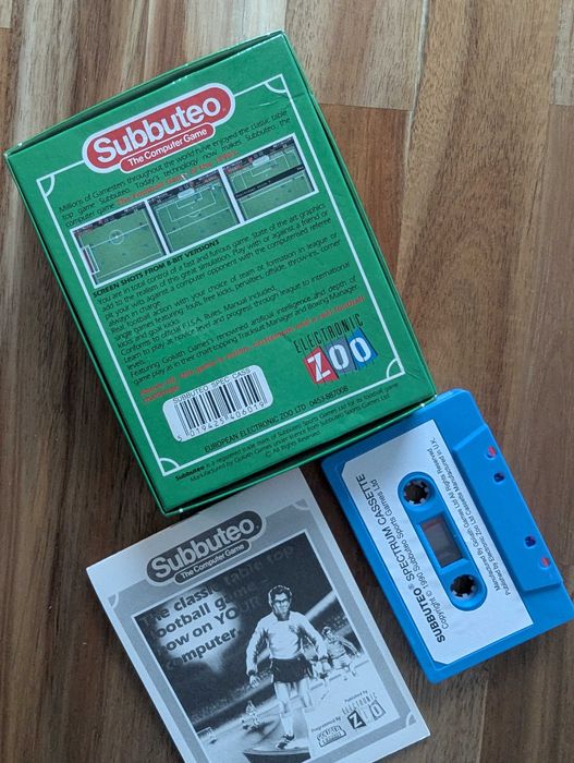 Subbuteo The Computer Game ZX Spectrum