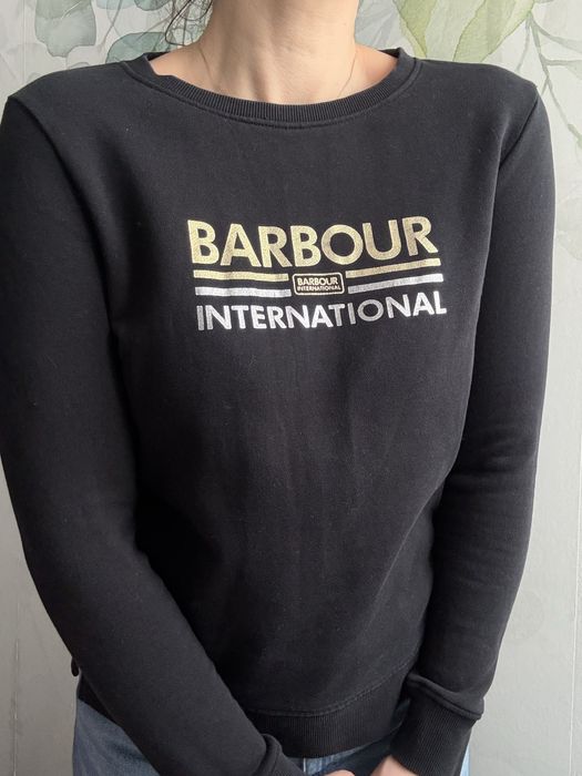 Bluza barbour bawelna cotton  czarna m