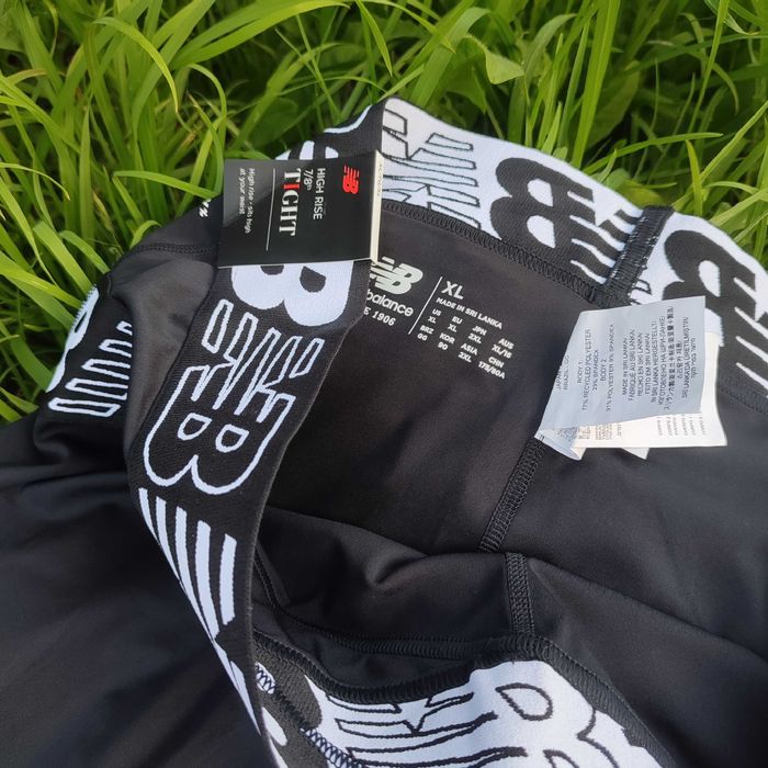 New Balance leggings femininos L estilosos, funcionais, confortáveis