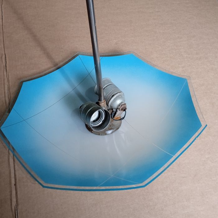 Lampa wisząca Parasol Spółdzielnia. Inwalidów Wieliczka lata 60 - te