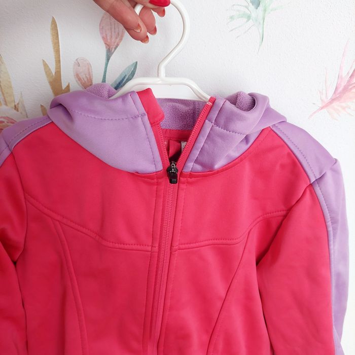 Kurtka wiosenna z polarem crivit 122-128 cm 6-7 L