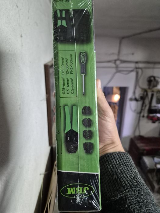 Alicate terminais com pontas intercambiaveis JBM  54254